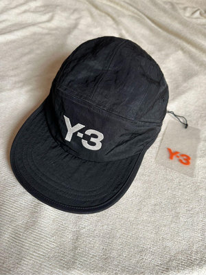 Y-3 Y3 黑色輕便運動帽子 黑色老帽 棒球帽