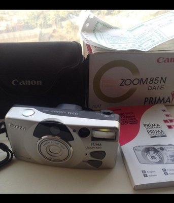 CANON ZOOM 85N 自動相機底片相機、故障品、零件機