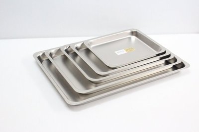 哈哈商城 台灣製 中 高 2.5 cm  304 不銹鋼 方盤  ~ 電子 烤盤 代工 茶 盤 烤肉 零件 烘培 螺絲