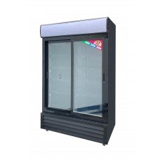 直立式玻璃滑門冷藏櫃 落地型兩門展示冰箱 冷藏冰箱 688L SS-P688WB-B