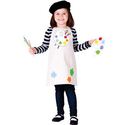 兒童畫家cosplay套裝職業裝扮制服派對舞臺角色扮演服演出服裝