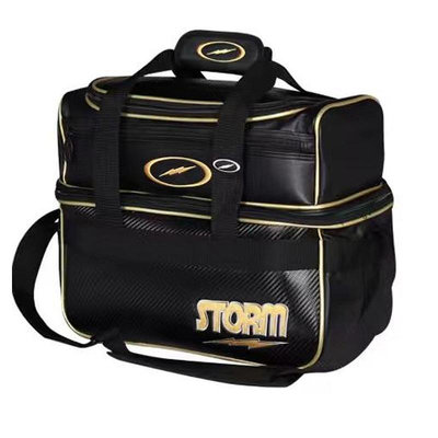 保齡球用品 STORM品牌專業保齡球袋 肩背式雙球包 可另放鞋