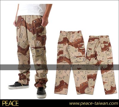 【PEACE】Rothco BDU 六色 沙漠 迷彩 口袋 工作 排扣 長褲 可束口 軍用 軍裝