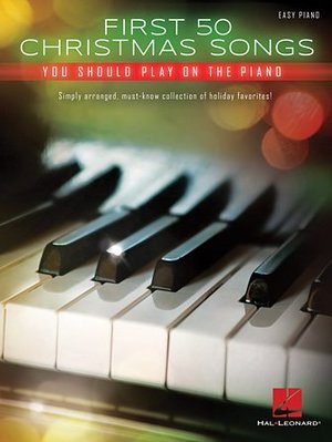 【599免運費】First 50 聖誕 Songs You Should Play on the Piano