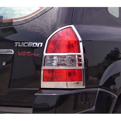 【JR佳睿精品】05-11 Hyundai 現代 Tucson 土桑 現貨 鍍鉻 後燈 尾框 前燈框 電鍍 改裝 配件