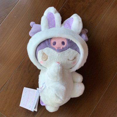 ❤Lika小舖❤A1全新現貨日本帶回 正版三麗鷗玩偶布偶娃娃兔子變裝玩偶 庫洛米