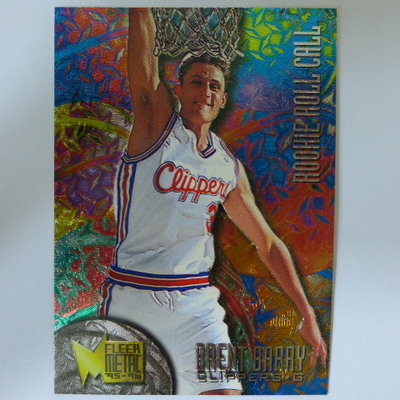 ~ Brent Barry ~1995-96年NBA METAL 金屬設計 新人特殊卡 Rookie