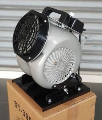 ST300H 旋鈕無段式 單鼓風鼓 工業扇 強力風扇 可調角度 手提式 擺攤風扇