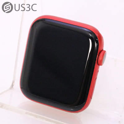 【US3C-高雄店】【一元起標】公司貨 Apple Watch 6 44mm GPS版 紅色鋁合金錶殼 蘋果手錶 智能穿戴 智慧型手錶