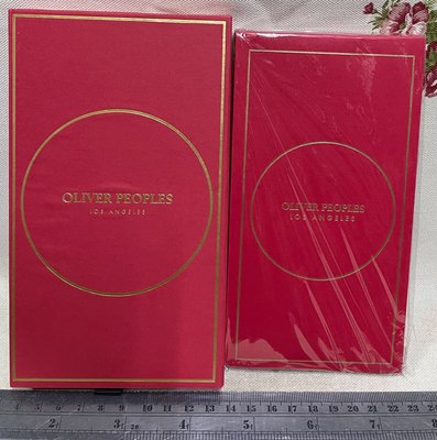 龍廬-自藏出清~紙製品-OLIVER PEOPLES IOS ANGELES眼鏡品牌紅包袋禮盒一盒10入/過年包紅包可用