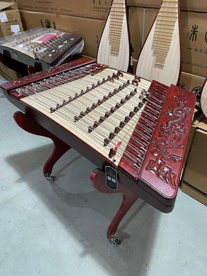 【二手】（全新）樂海牌紅木揚琴樂器622M-A型，適合專業人士在臺上16533【元明清古玩】古董 老貨 擺件
