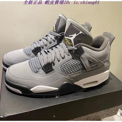 全新 Air Jordan 4 Retro Cool Grey 酷灰 男鞋 女鞋 麂皮 籃球鞋 308497 -007