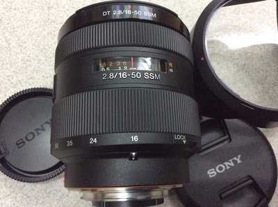 [公司貨保固中] [高雄明豐] SONY DT 16-50mm F2.8 SSM 拆鏡 無盒包裝 A接環