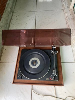 PE-德國製機械老古董唱盤