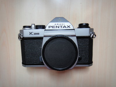 【康泰典藏】Pentax K1000 機械單眼底片機~觀景窗明亮乾淨.測光.快門功能皆正常~