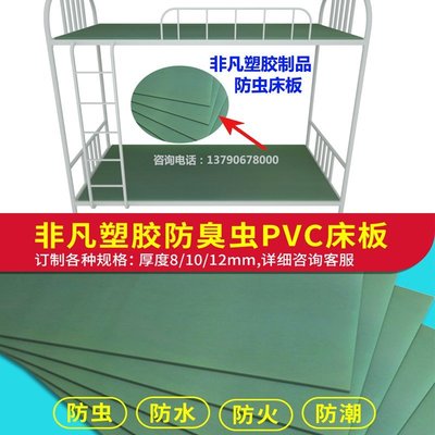 現貨熱銷-塑膠床板塑料床板防臭蟲床板PP PVC鐵架床員工宿舍床板硬床板墊片爆款