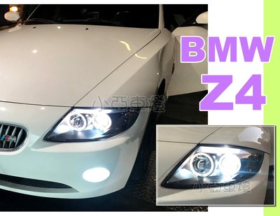 小亞車燈＊全新 BMW Z4 黑框 光圈 魚眼 大燈 特價  Z4大燈 車燈 一組12000 實車