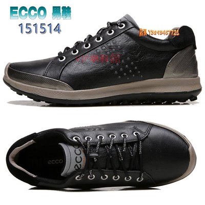 （VIP潮鞋鋪）正貨ECCO GOLF BIOM HYBRID 男鞋 高爾夫球鞋 ECCO休閒鞋 動能混合運動鞋 進口牛皮 151514