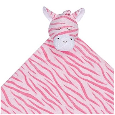 美國 ANGEL DEAR 安撫毛毯 嬰兒被 嬰兒動物毛毯(粉紅斑馬)【BC小舖】