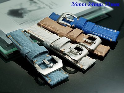 【時間探索】 Panerai 沛納海 代用 進口高級短款錶帶 ( 26mm. 24mm.22mm ) sho