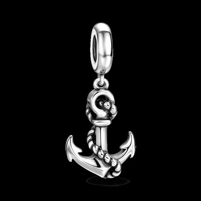 全新現貨 SOUFEEL (PANDORA潘朵拉通用) 索菲爾 925 純銀 船錨吊飾 紐約品牌官網2折價