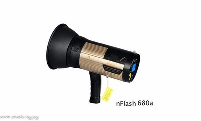 [攝影甘仔店]Nflash 680a二代 680w外拍燈 棚燈 LED持續燈 出力大 內建鋰電免外帶電池 Bowens卡口