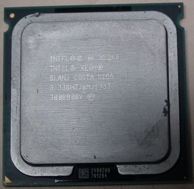 LGA771雙核心CPU X5260 XEON INTEL 3.33GHZ/6M/1333 CORE DUO 3.33G