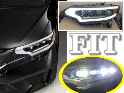 小傑車燈精品--全新 HONDA FIT 3 2015 2016 15 16 年 全LED 大燈 頭燈 現貨一台