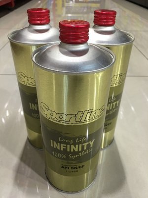 【司博耐】SPORTLINE 機油 長效無限級 金瓶 20瓶一箱~直購價