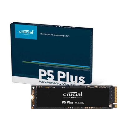 美光 Crucial P5 Plus PCIe Gen4 500G M.2 2280 NVMe SSD 固態硬碟