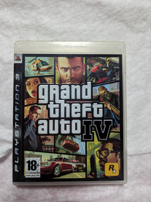 長春舊貨行 PS3 俠盜獵車手 4：Grand Theft Auto IV 遊戲片 (Z77)
