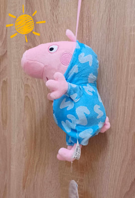 全新正版現貨 粉紅豬小妹睡衣系列（6吋）佩佩豬 喬治 那麼可愛💖💖💖 快把我帶回家 禮物 商品檢驗標識