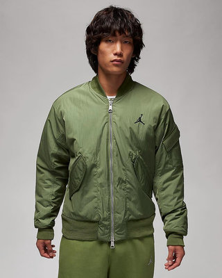 南🔥2024 1月 NIKE Jordan Renegade 運動外套 夾克 工裝風 刺繡 男款 綠FB7317-340
