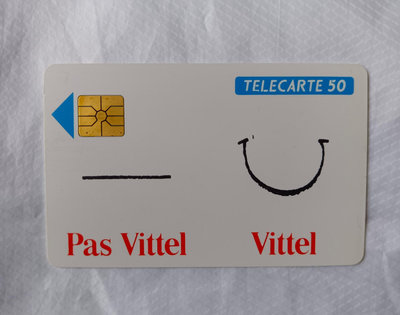 收藏電話卡 Pas Vittel / Vittel 法國歐洲