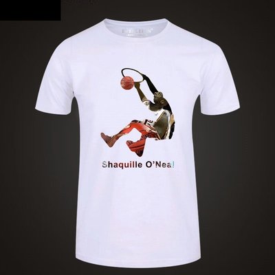 🔥俠客歐尼爾大鯊魚Shaquille O'Neal短袖棉T恤上衣🔥NBA湖人隊Nike耐克愛迪達運動籃球衣服男女裝3