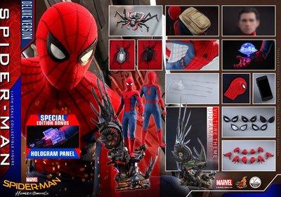 金錢貓雜貨 全新 Hot Toys QS015 1/4 豪華版 Spider-Man 蜘蛛人 返校日