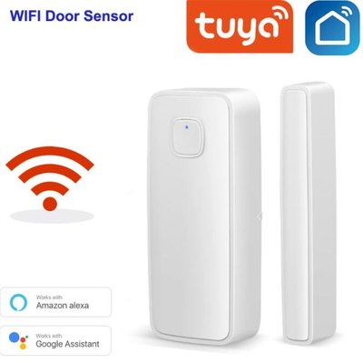 Tuya塗鴉智能WiFi門磁報警器支持音箱WIFI door alarm WIF I門磁 警報器 門窗報警器