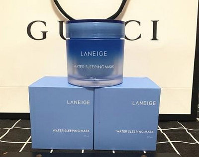 安麗連鎖店 LANEIGE 蘭芝睡眠面膜 睡美人香氛水凝膜 凍膜70ml 免洗面膜