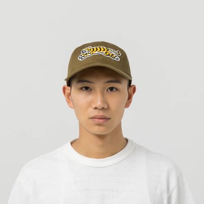 【熱賣精選】現貨HUMAN MADE 6PANEL TWILL CAP #4老虎刺繡棒球帽帽子