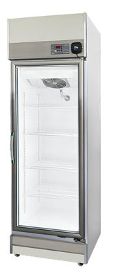 冠億冷凍家具行 得意 DEI-SCR1/單門玻璃冷藏冰箱/450L/省電/變頻/節能/國際牌變頻壓縮機
