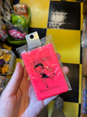 (I LOVE 樂多)日本進口Betty Boop 貝蒂 圖案 名片夾 證件收納夾 票卡夾