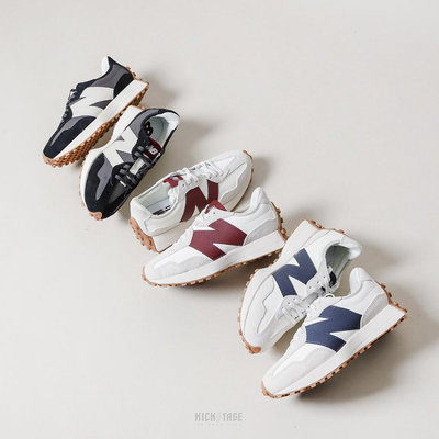 NEW BALANCE 327 酒紅【WS327KA】深藍【WS327KB】黑灰【WS327KC】