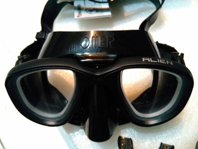 OMER 底容積 面鏡 蛙鏡 自由潛水  浮 潛 夜 潛 打 魚 射 魚
