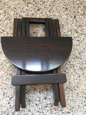 黑檀木折合椅（早期童軍椅樣式）台灣製作