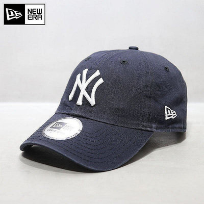 小Z代購#NewEra鴨舌帽Casual Classic軟頂大標洗水做舊NY洋基隊MLB棒球帽