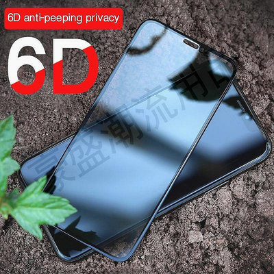 Hexu 6D iPhone 12 Mini 11 Pro X XR XS Max 屏幕防窺隱私鋼化玻璃保護膜【豪盛潮流用品】