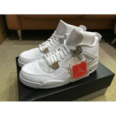 NIKE Air Jordan 4 Retro “Pure Money” 四代 全白 AJ4 白 男308497-100