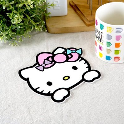 全新 現貨 Hello Kitty 凱蒂貓 環保隔熱墊（2入）（特價119元）