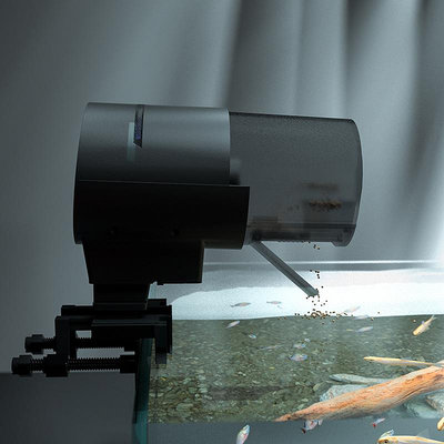 餵食器自動喂食器多檔位魚缸WIFI智能定時喂魚器錦鯉金魚投食器觀賞魚
