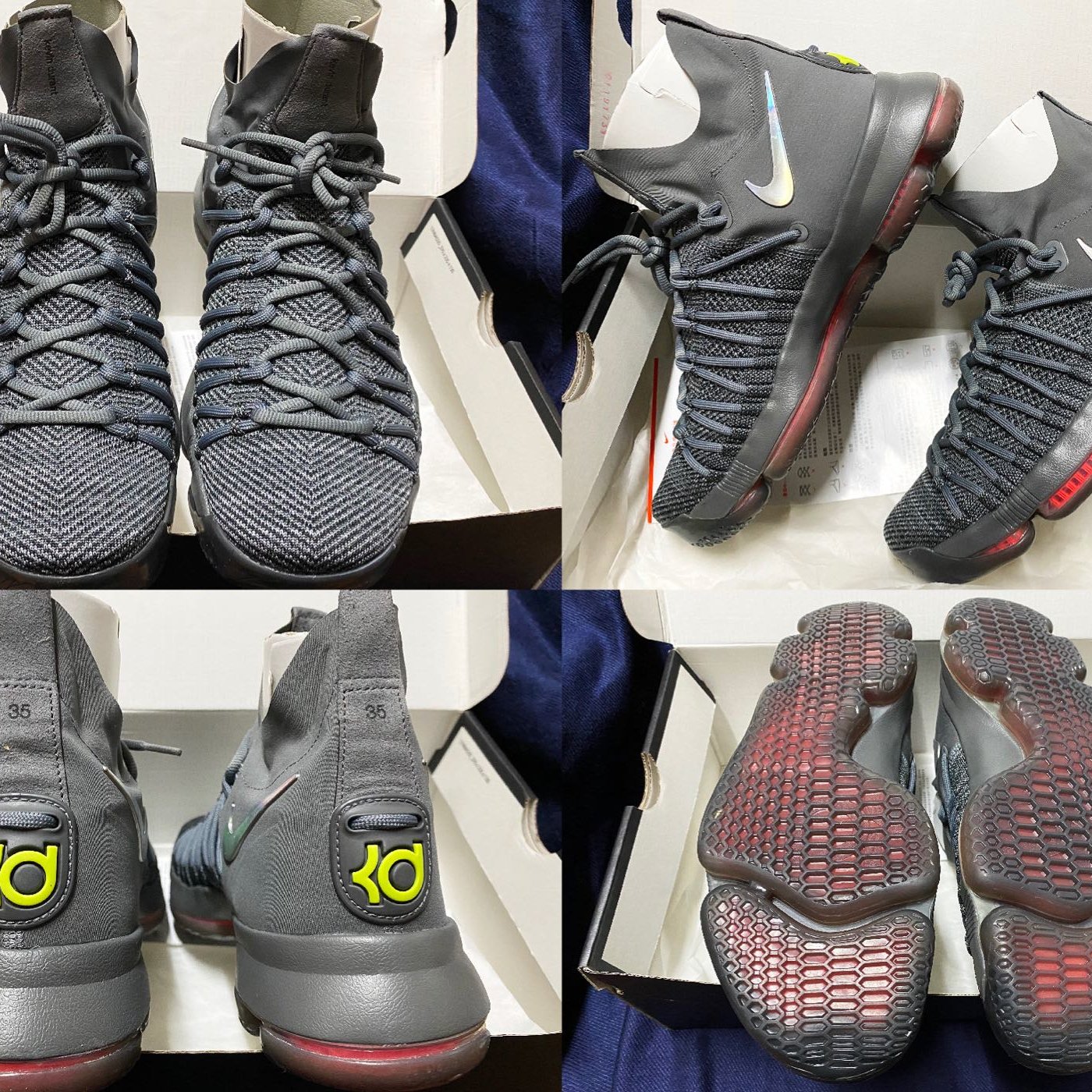 Nike Zoom KD9 ELITE TS EP 籃球鞋尺寸US 9.5 全新品台灣公司貨| Yahoo